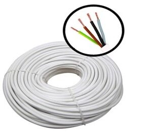 Cablu MYY-M 4x1,5 de energie 0.6/1kV cu izolație din PVC