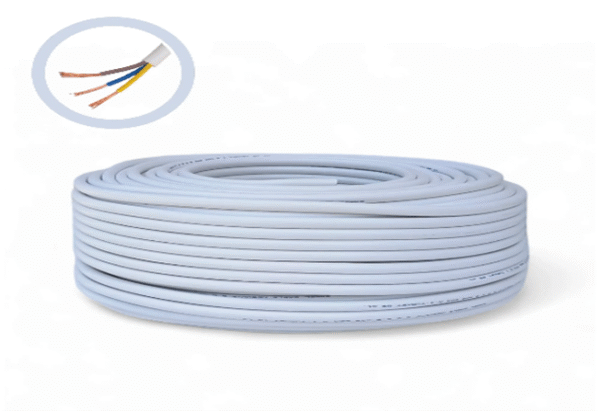 Cablu MYY-M 3×2,5 de energie 0.6/1kV cu izolație din PVC